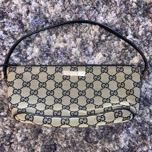GUCCI Boat Monogram Pochette Bag